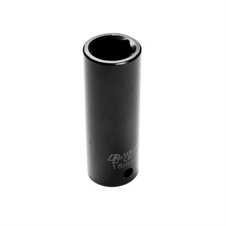 PERFORMANCE TOOL 1/2" Drive 18mm DW Impact Socket M868